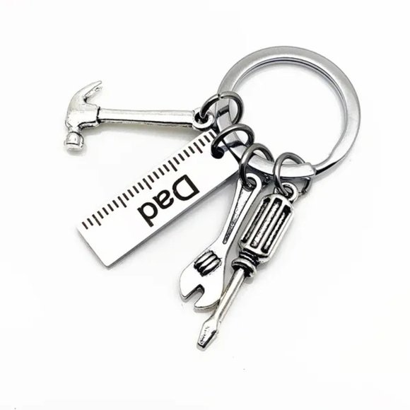 Tools, Wrench, Hammer,‎ Keychain - Screwdriver Charms, Gift for Dad Father's Day - Picture 4 of 5